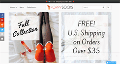 Desktop Screenshot of poppysocks.com